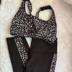 3pc Jessica Simpson Active workout set Small